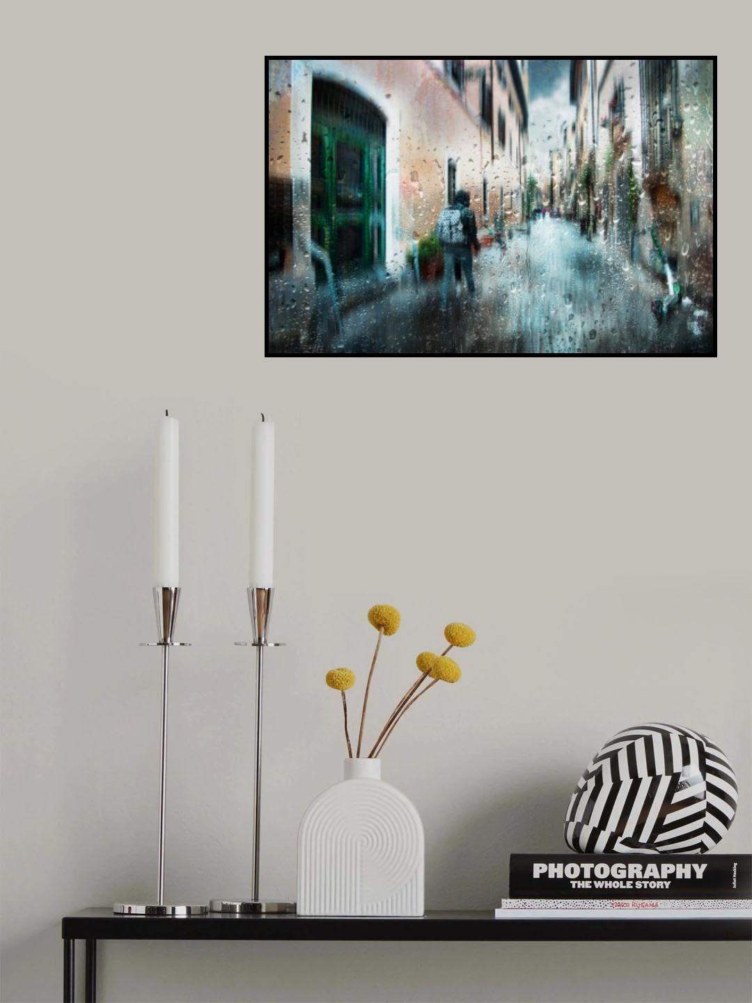 Getting lost in the alleys of Rome Poster och Canvastavla
