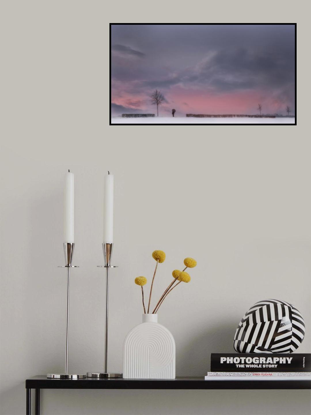 Winterblues Poster och Canvastavla