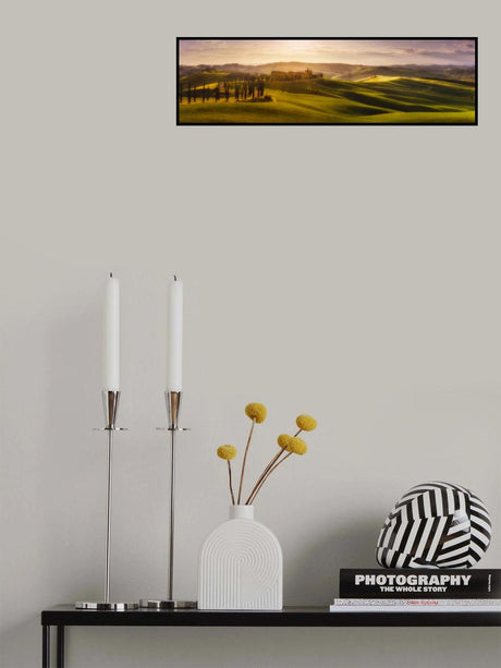 Waves of Light Poster och Canvastavla