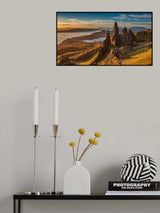 Behind the Old Man Poster och Canvastavla