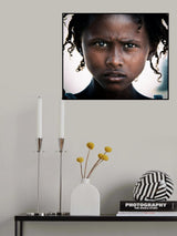 A girl in the Danakil desert Poster och Canvastavla
