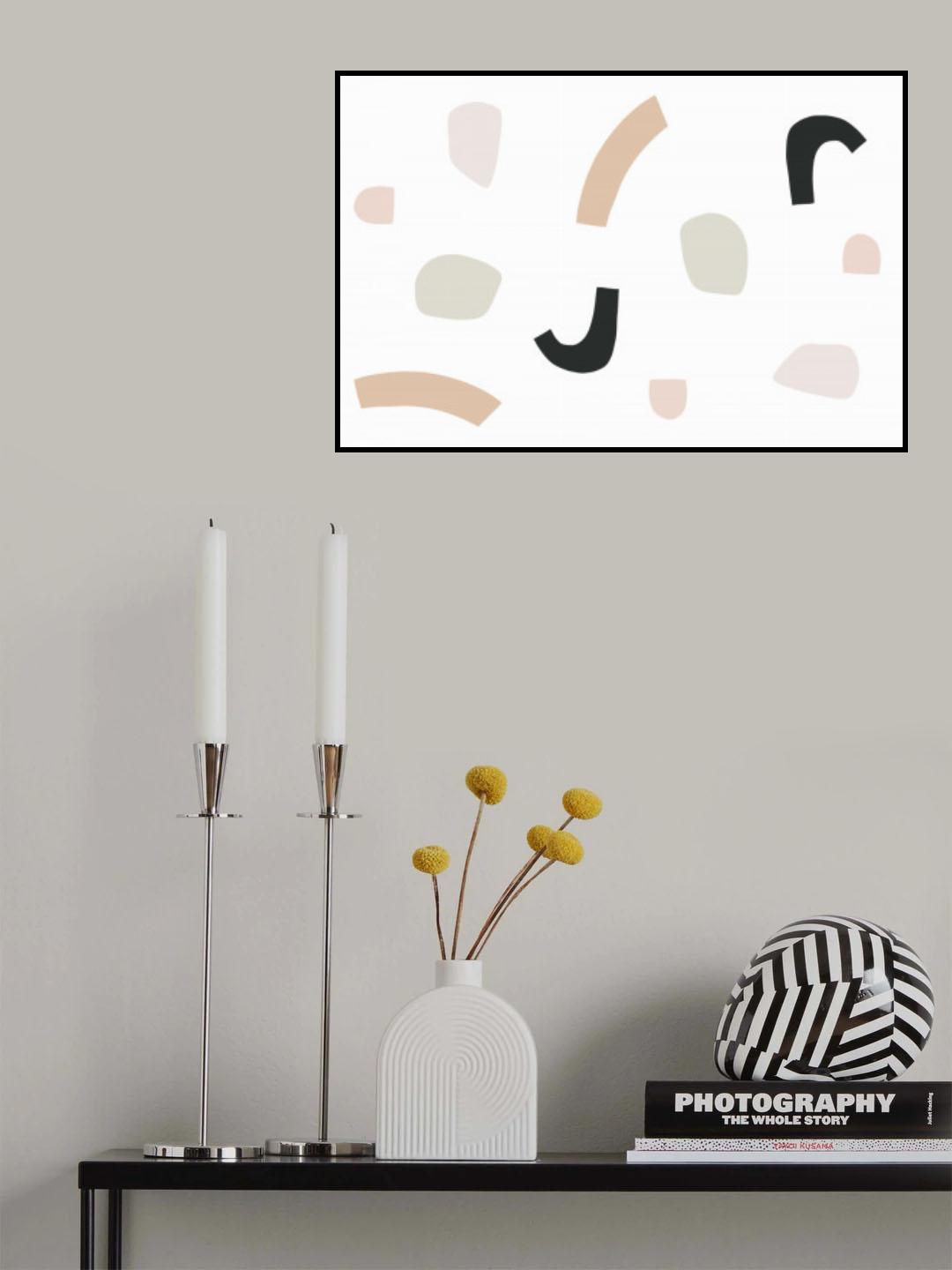 Happy Abstract No 3 Poster och Canvastavla