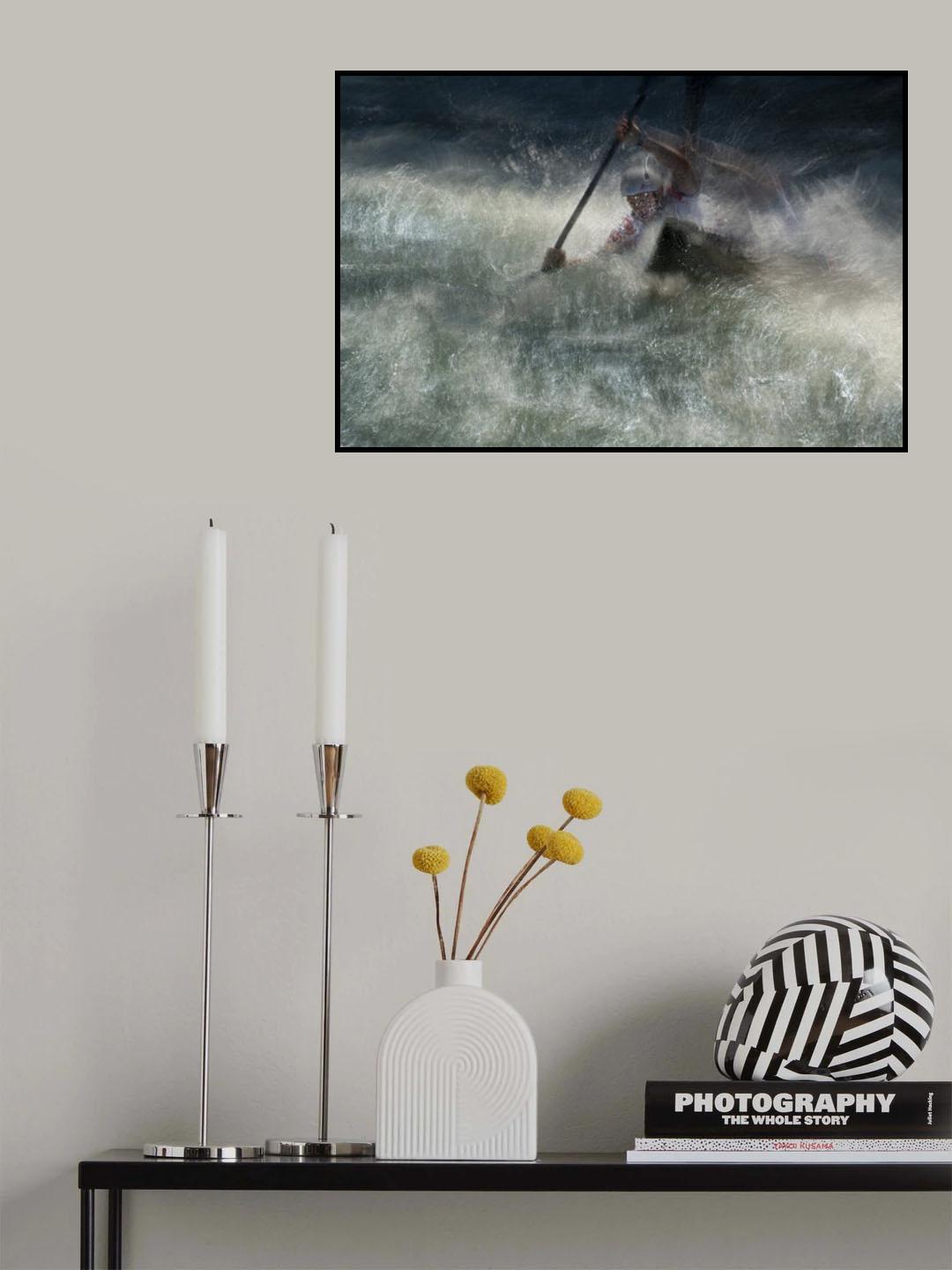 Fiht with waves Poster och Canvastavla