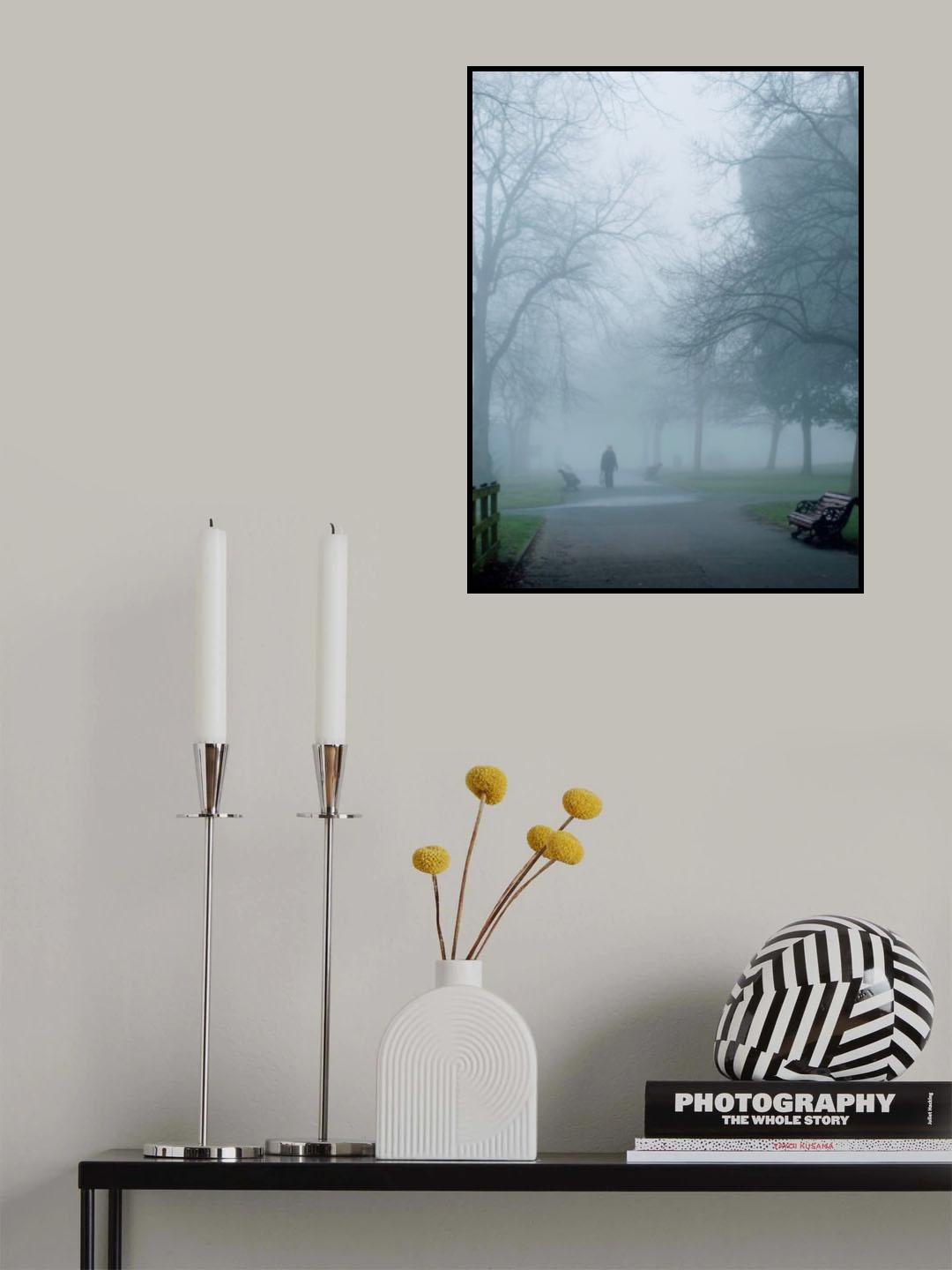 City Fog Poster och Canvastavla