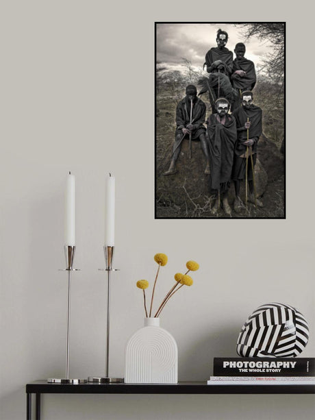 Maasai Morani #1 Poster och Canvastavla