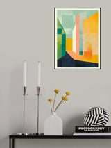 Spaces 3 Town Poster och Canvastavla