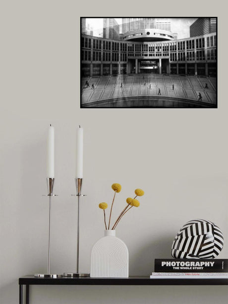 people coming and going. Poster och Canvastavla