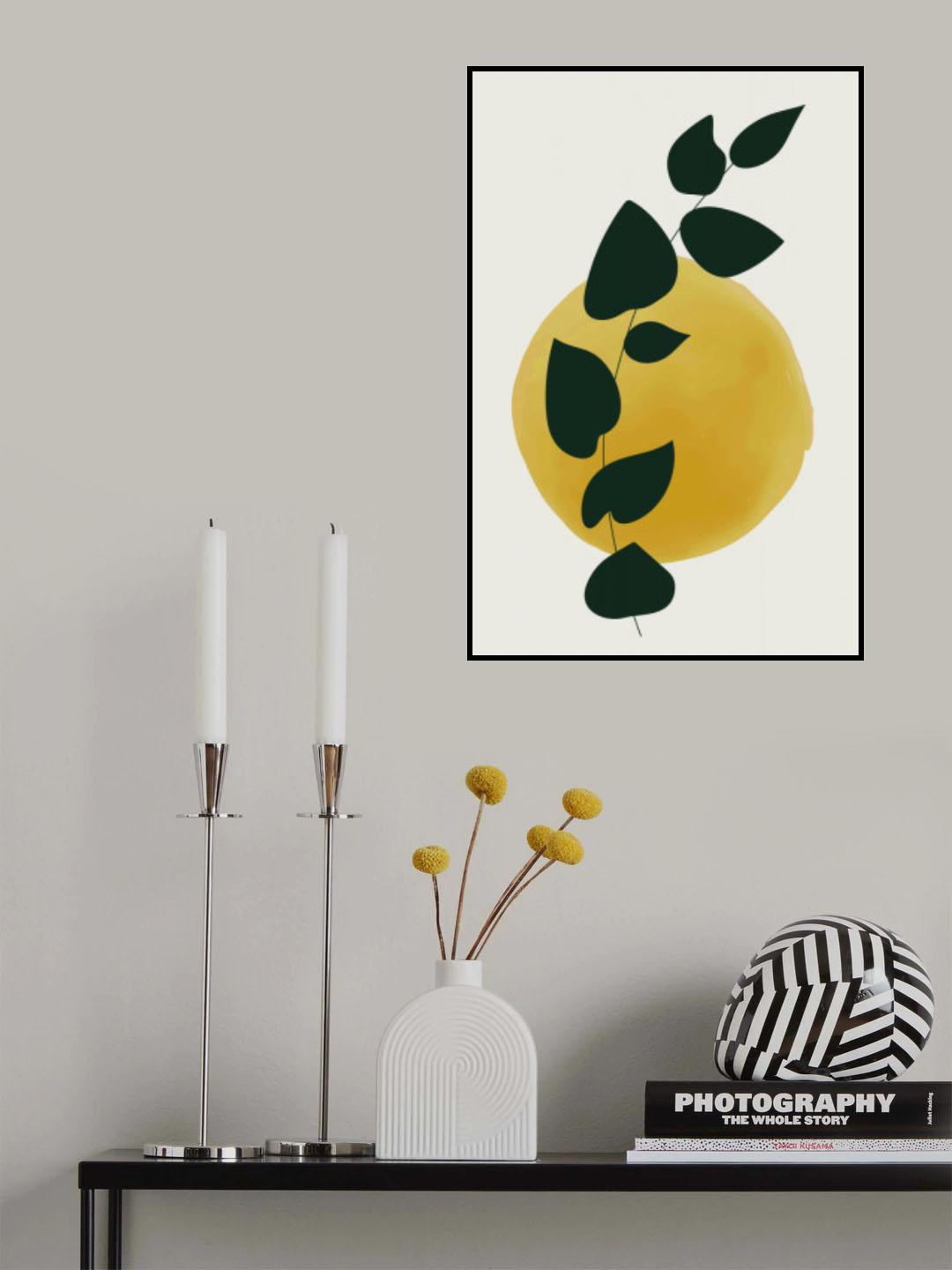 Color Botanicals #3 Poster och Canvastavla