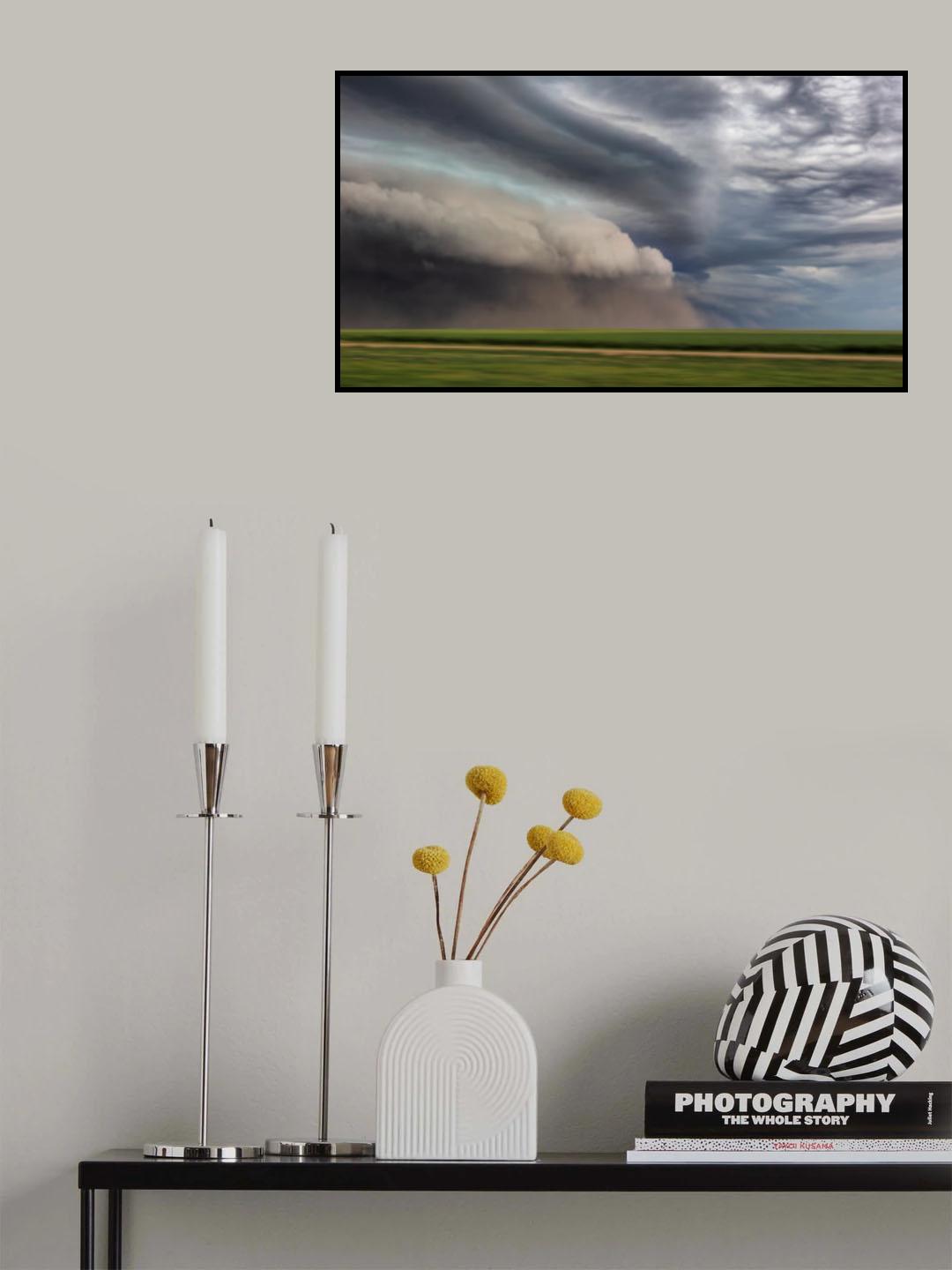 Racing with The Storm Poster och Canvastavla