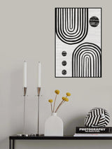 Boho in black Poster och Canvastavla