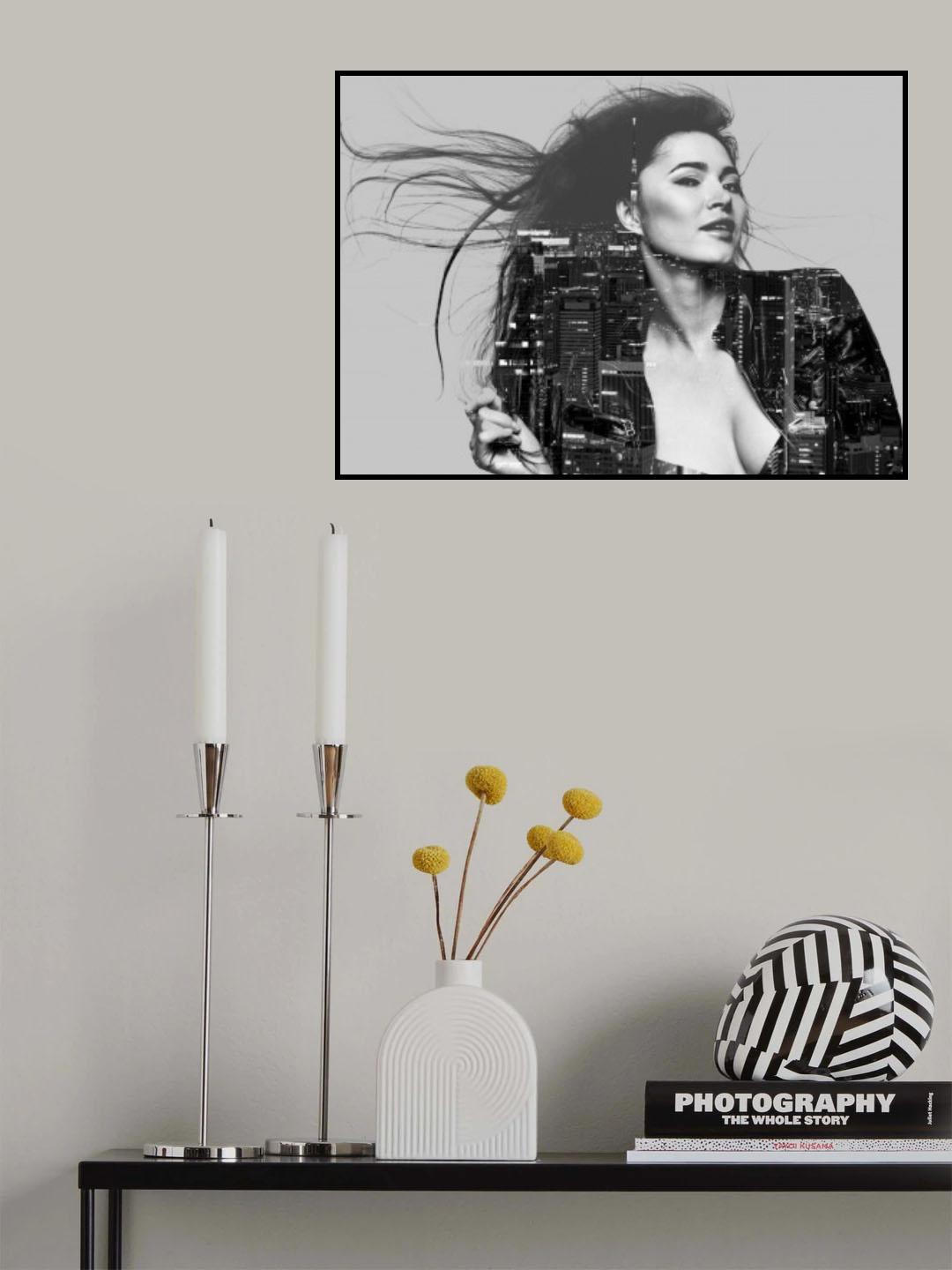 Tokyo Nights Poster och Canvastavla