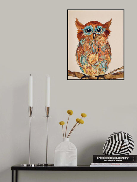 Wise Owl 2 Poster och Canvastavla