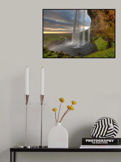 The curtrain Poster och Canvastavla
