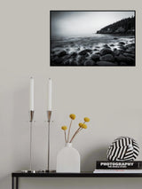 Beach Acadia Poster och Canvastavla