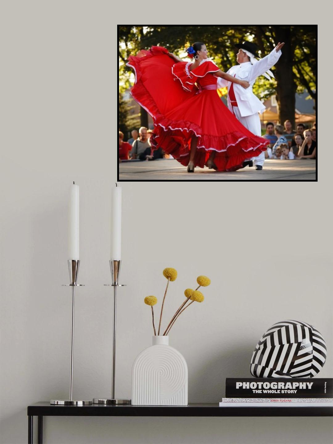 Mexican Red Poster och Canvastavla