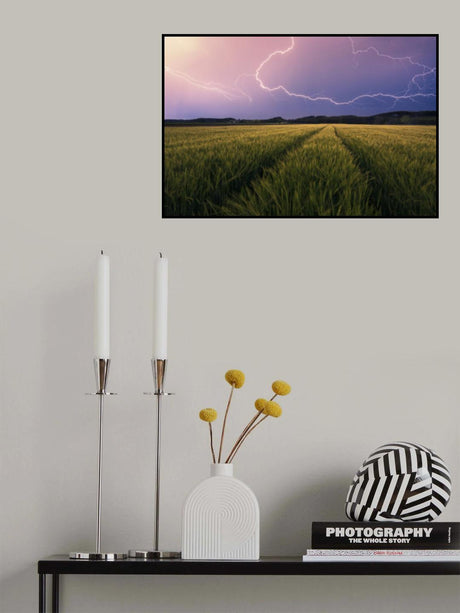 Lightning Poster och Canvastavla