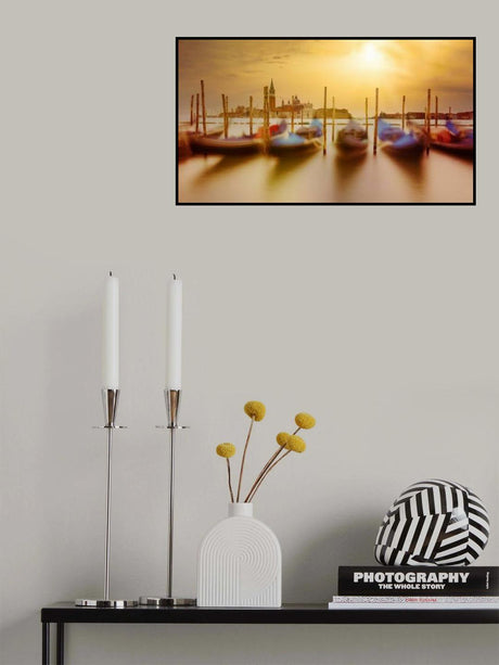Valse of the Venetian Gondolas Poster och Canvastavla