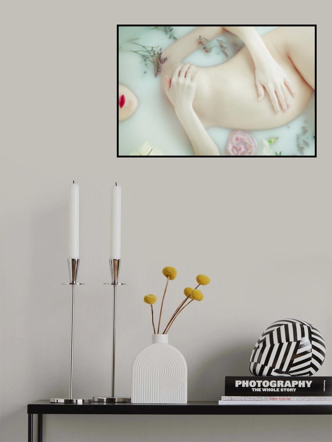 Flowers of Life Poster och Canvastavla