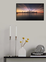 A "floating" city Poster och Canvastavla