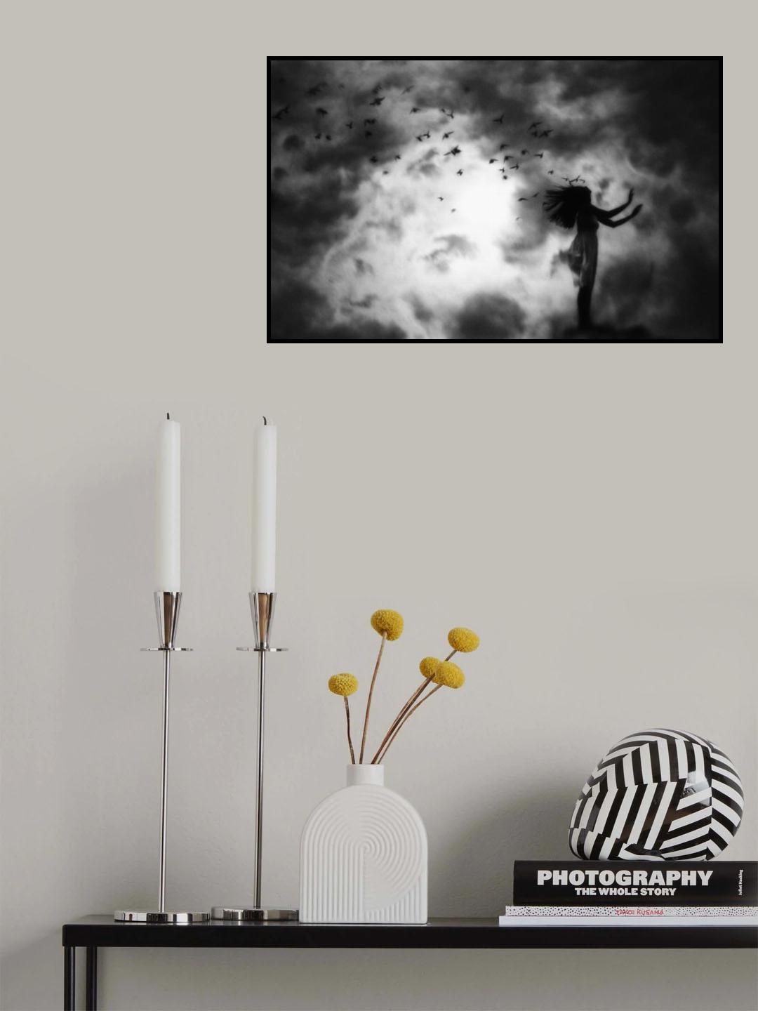 She Has Fallen Poster och Canvastavla