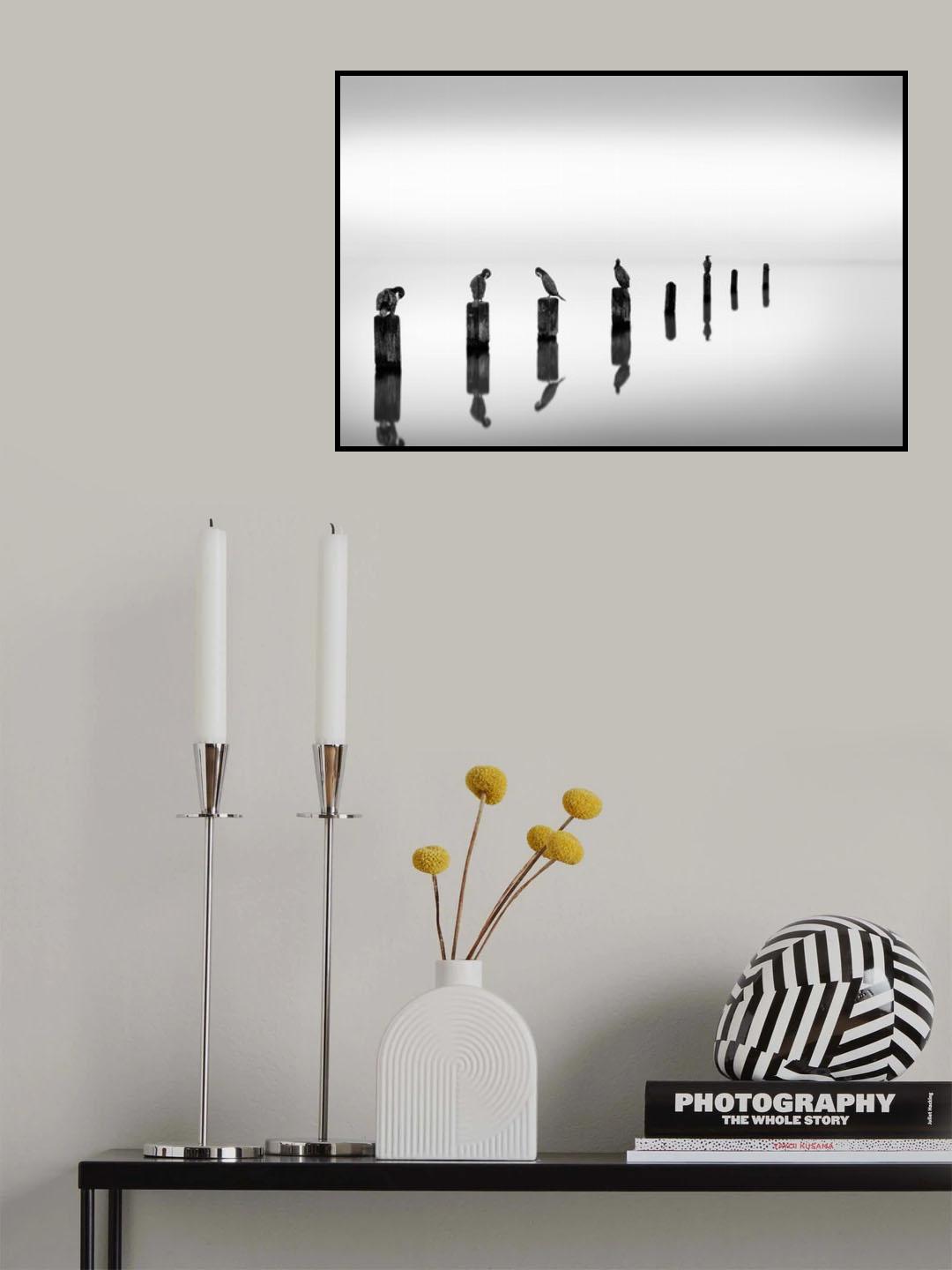 Light and Silence Poster och Canvastavla