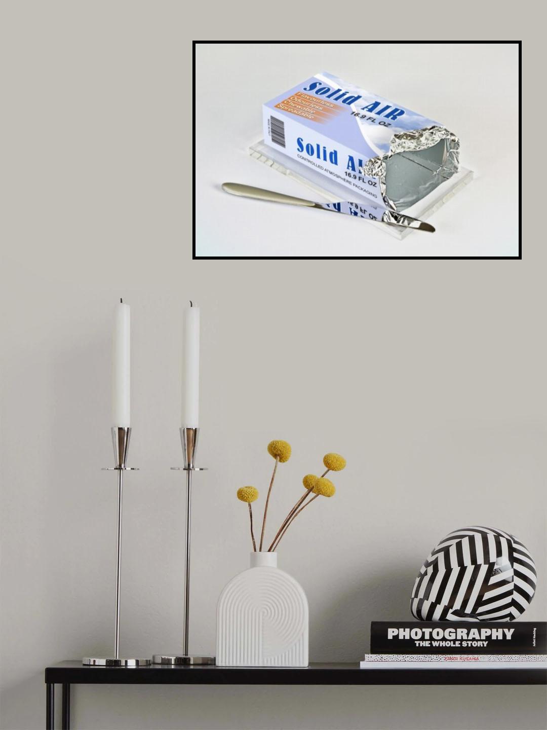 Solid Air Poster och Canvastavla