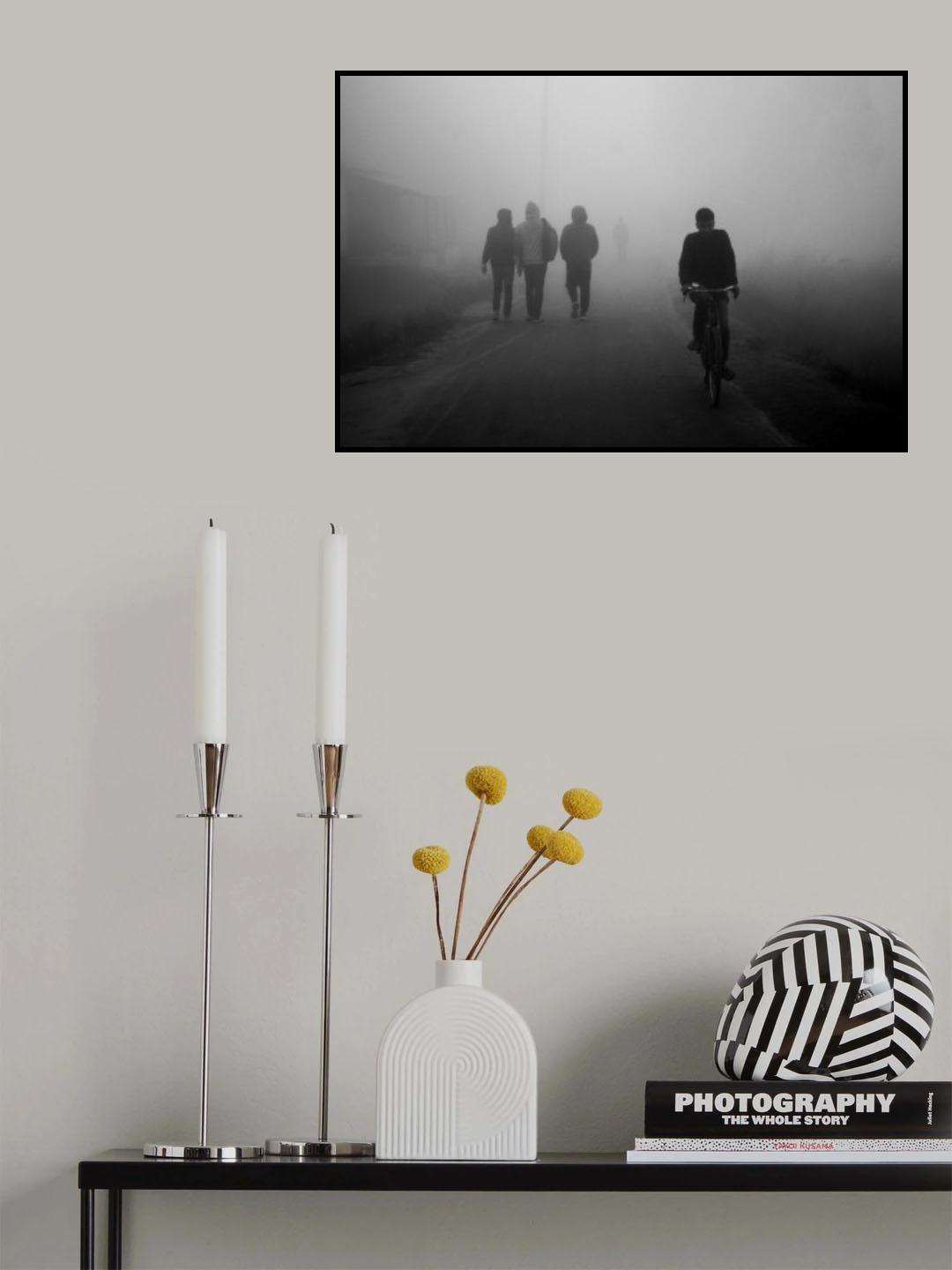 Morning ride Poster och Canvastavla