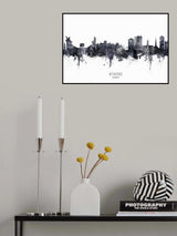 Athens Georgia Skyline Poster och Canvastavla