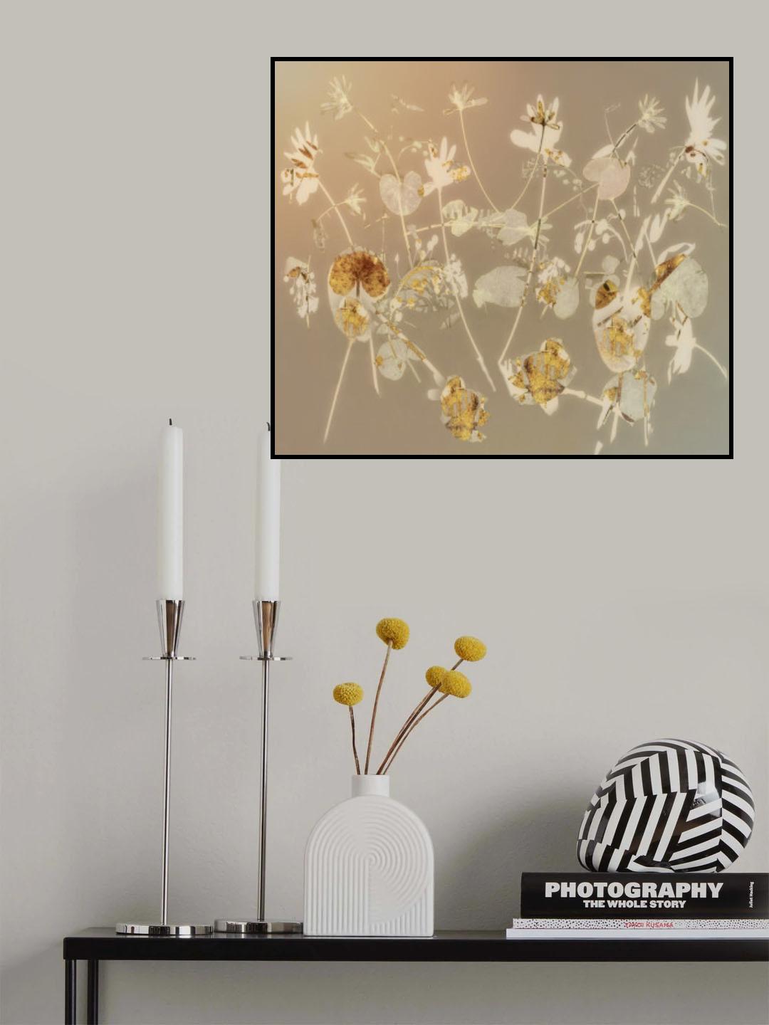 Happy flowers Poster och Canvastavla