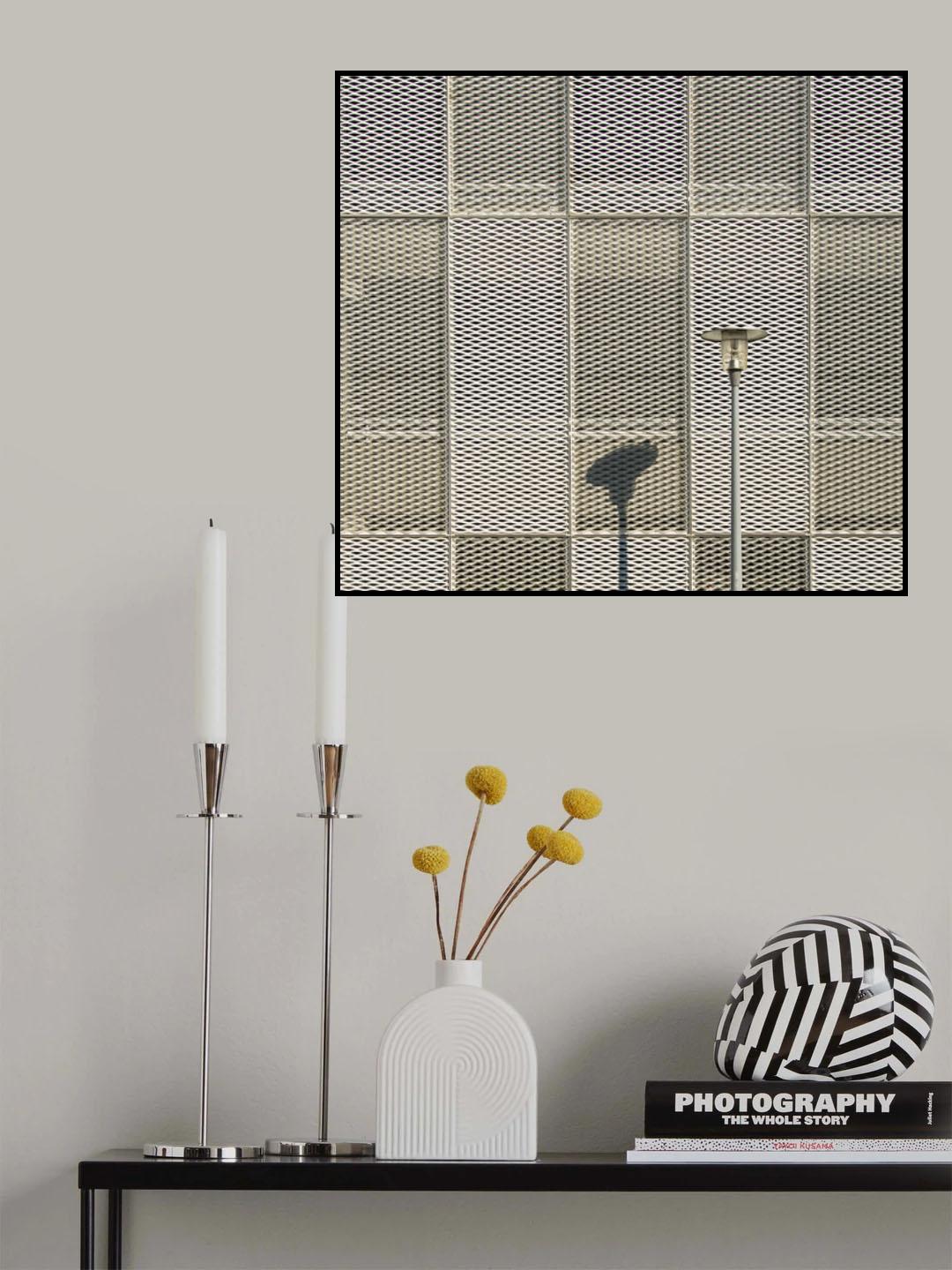 The lamp and its shadow Poster och Canvastavla