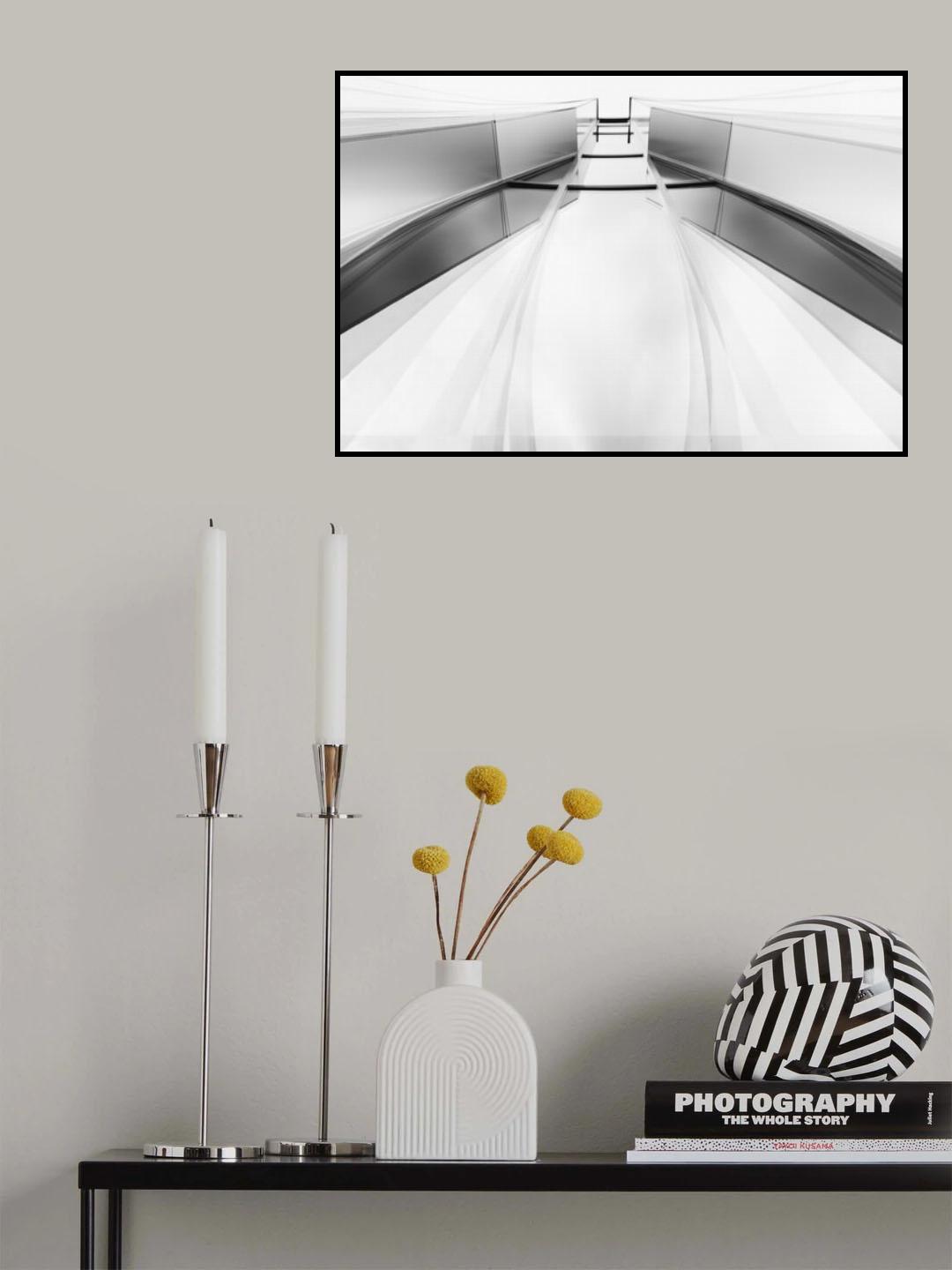 Fading lines Poster och Canvastavla