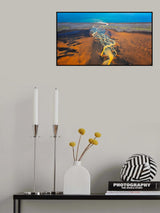 Dragon Soars Into The Sea Poster och Canvastavla