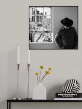 Man at the window Poster och Canvastavla
