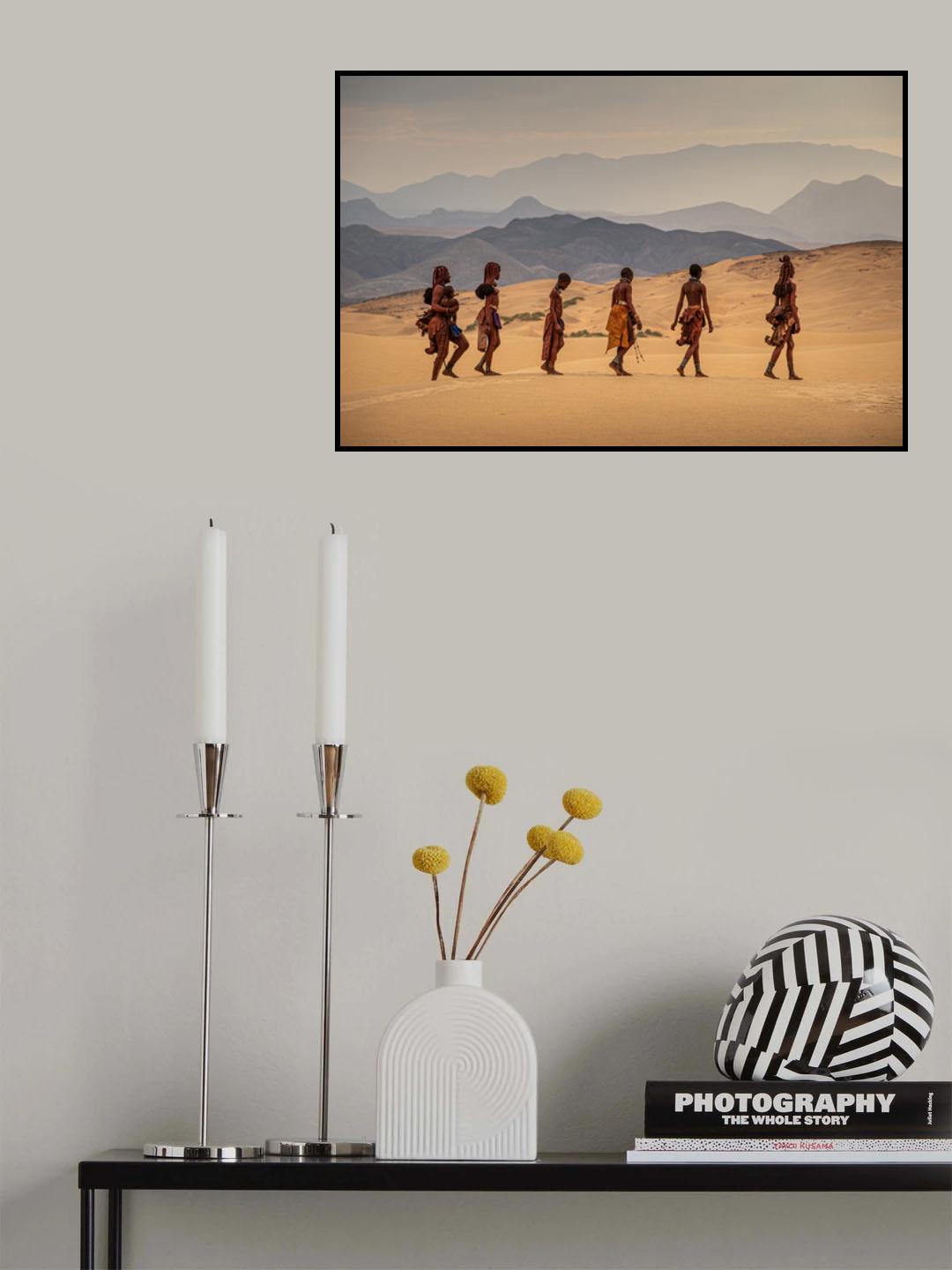Impressions of the Himba people Poster och Canvastavla