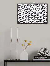 Floating Shapes Poster och Canvastavla