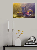 Still Life With Melon Poster och Canvastavla