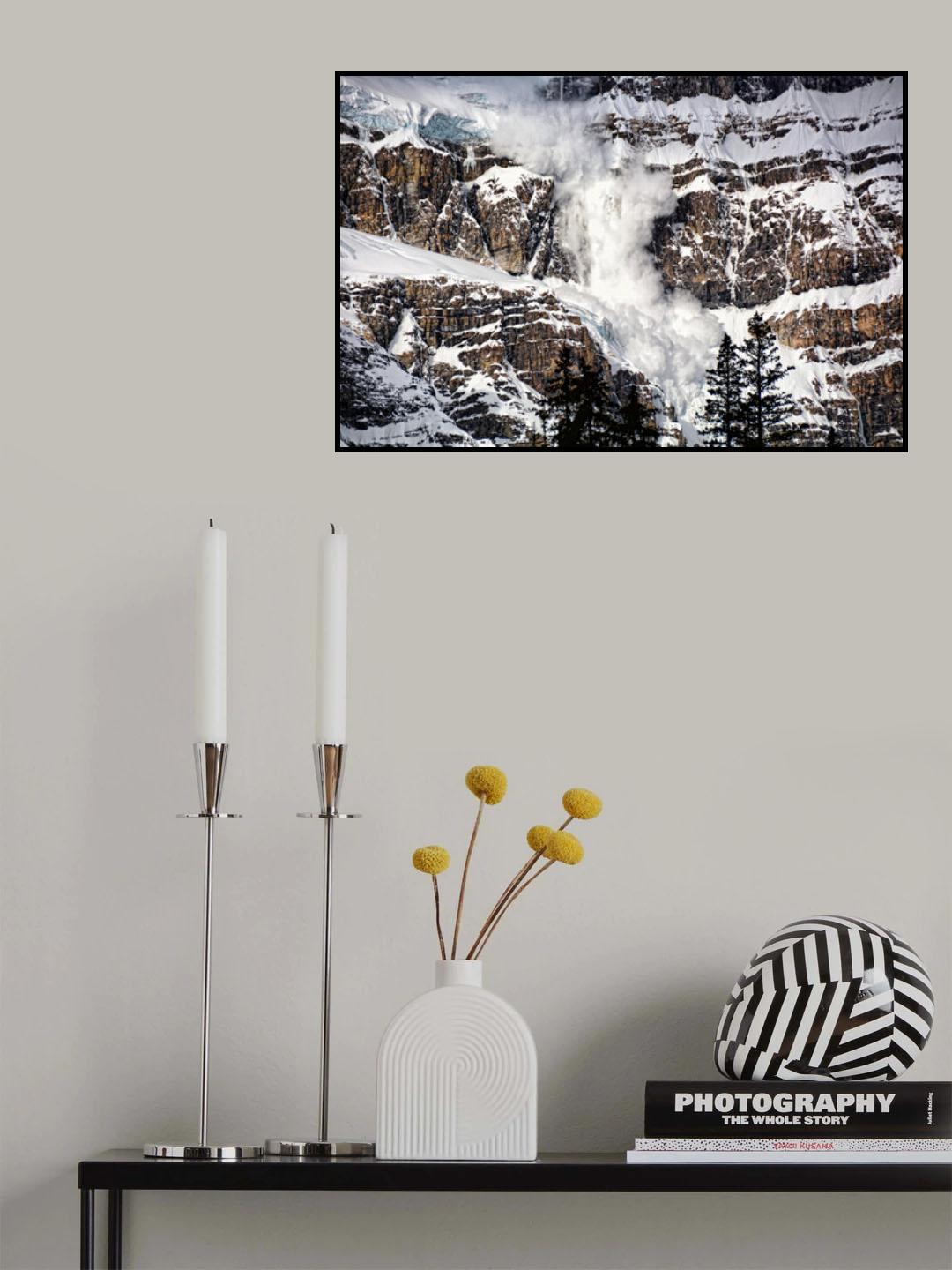 Avalanche Poster och Canvastavla
