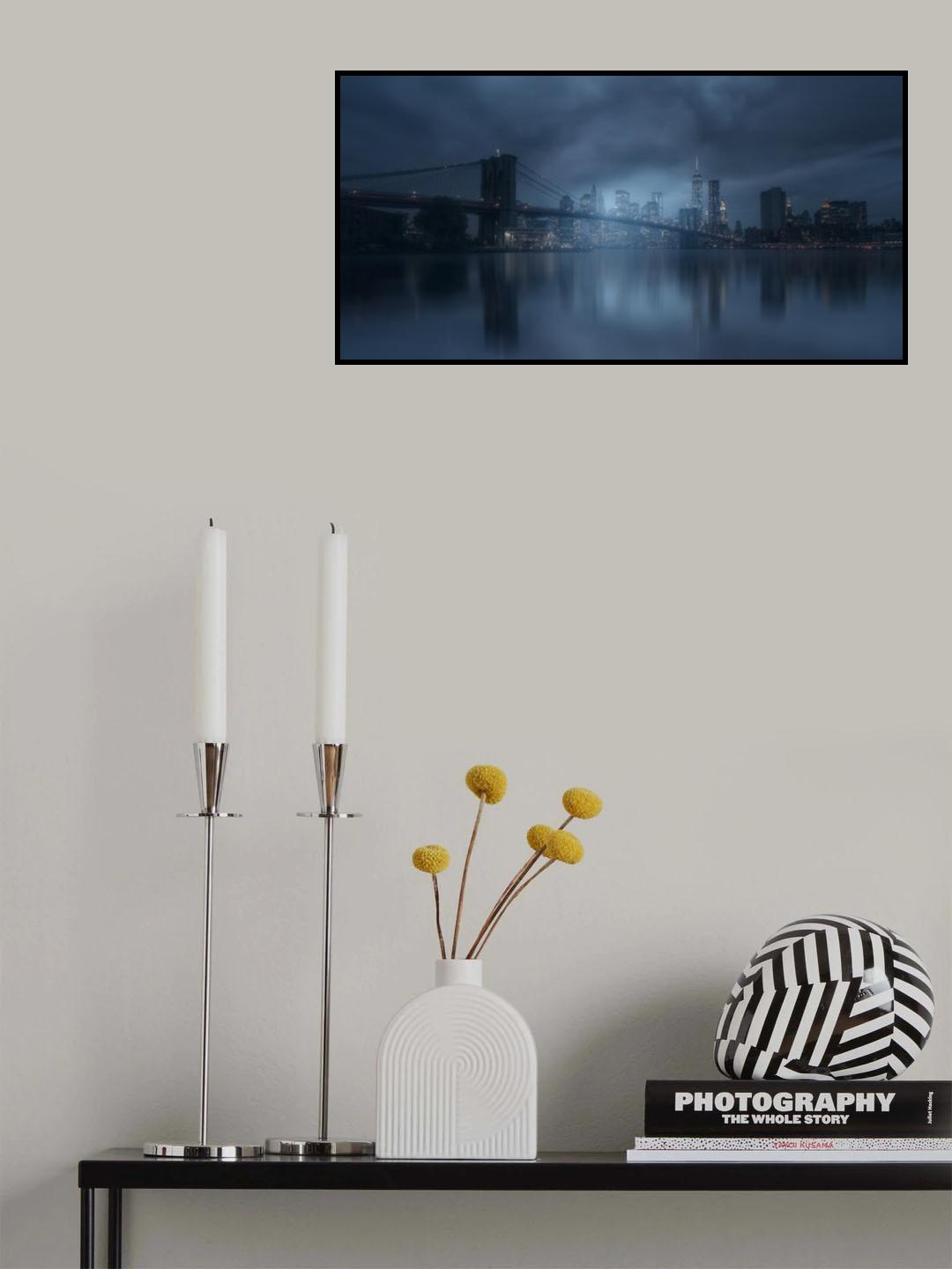 Blue River Poster och Canvastavla