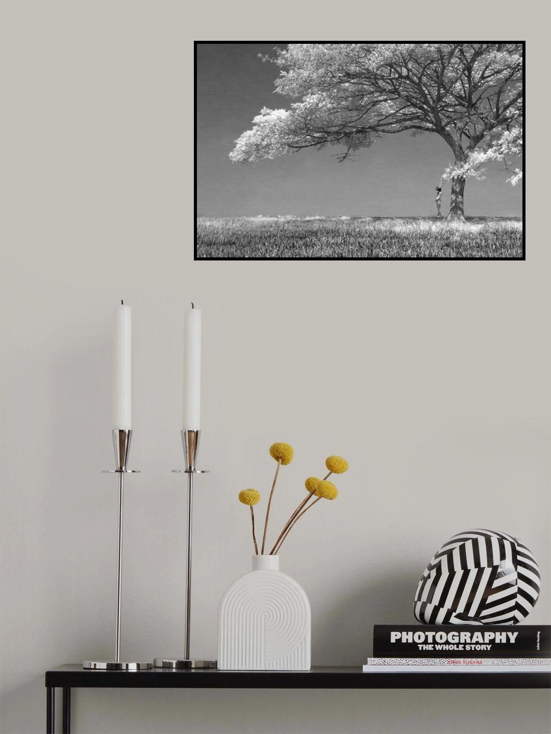In the white wind Poster och Canvastavla