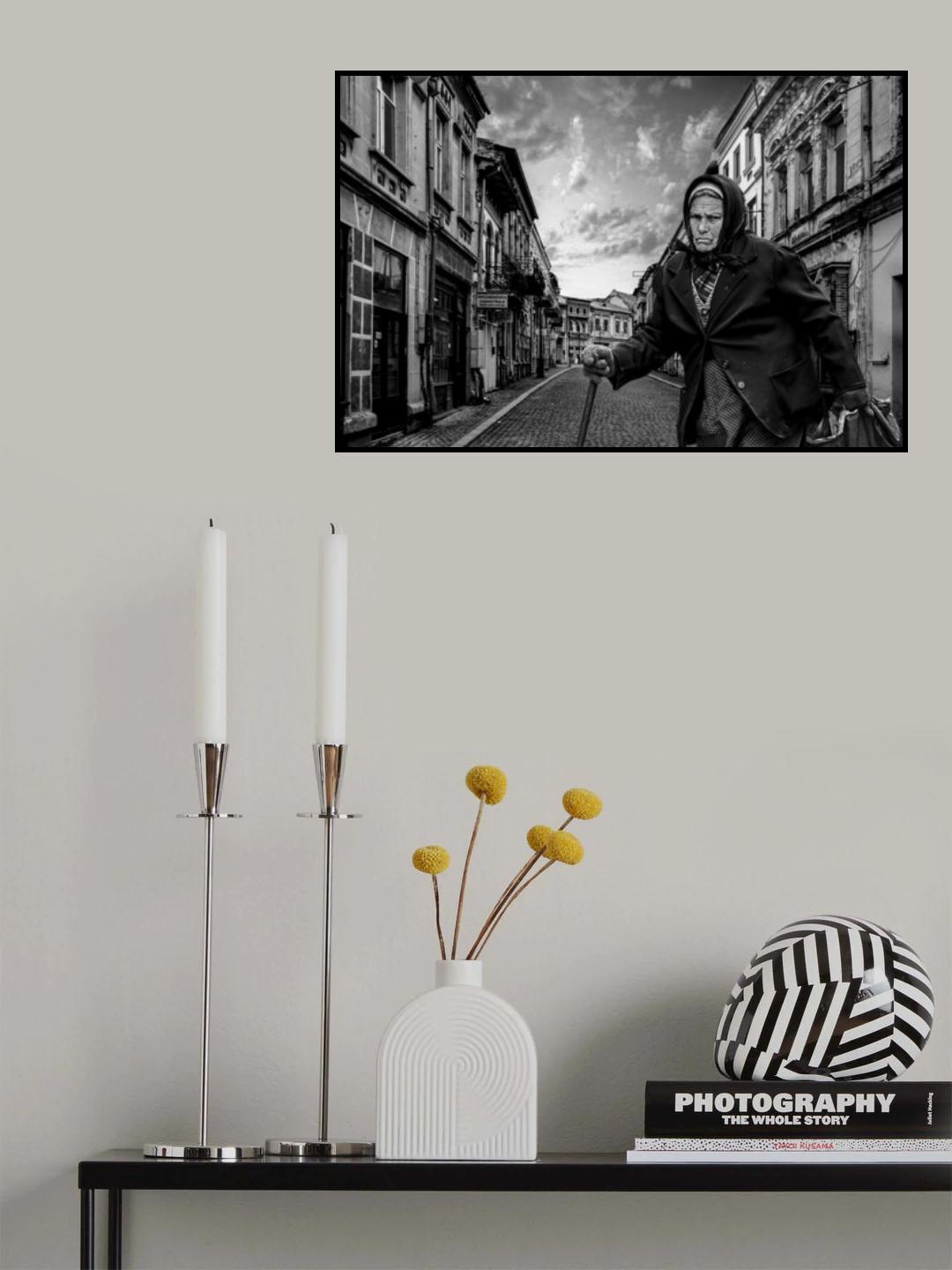 The Street Poster och Canvastavla