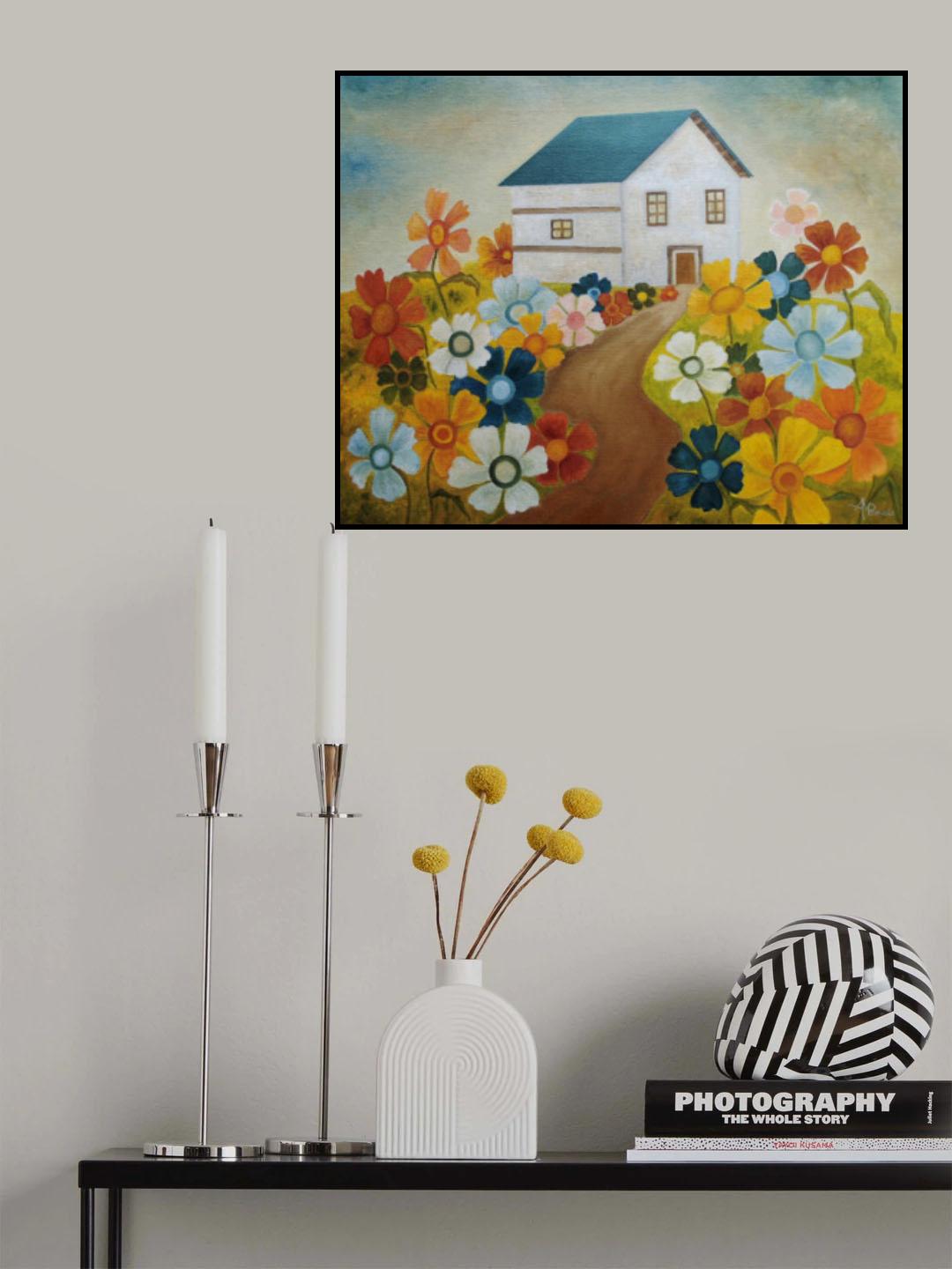 Fenced By the Joy Poster och Canvastavla
