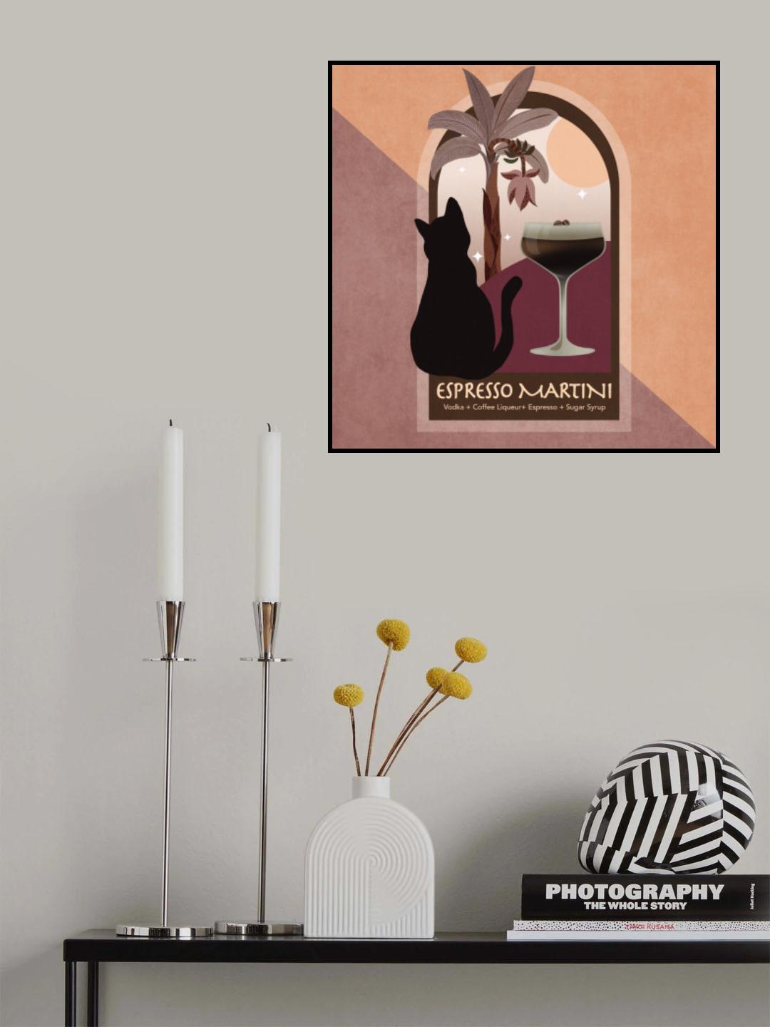 Kokteyl Ezpresso Martini Poster och Canvastavla