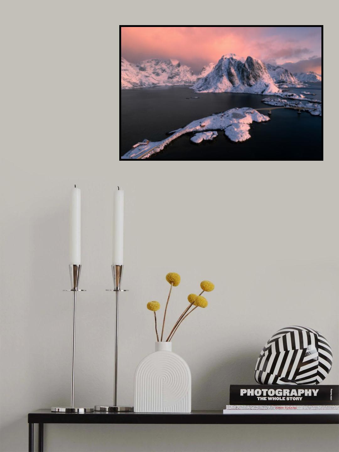 Warm Morning Poster och Canvastavla