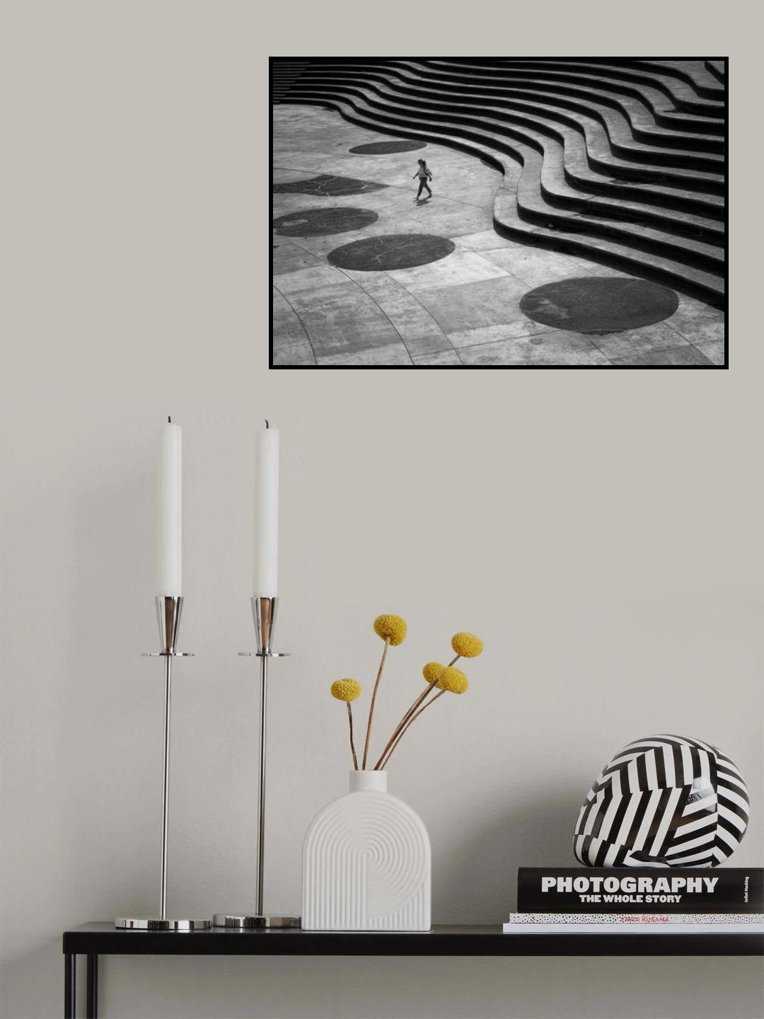 Lines Poster och Canvastavla