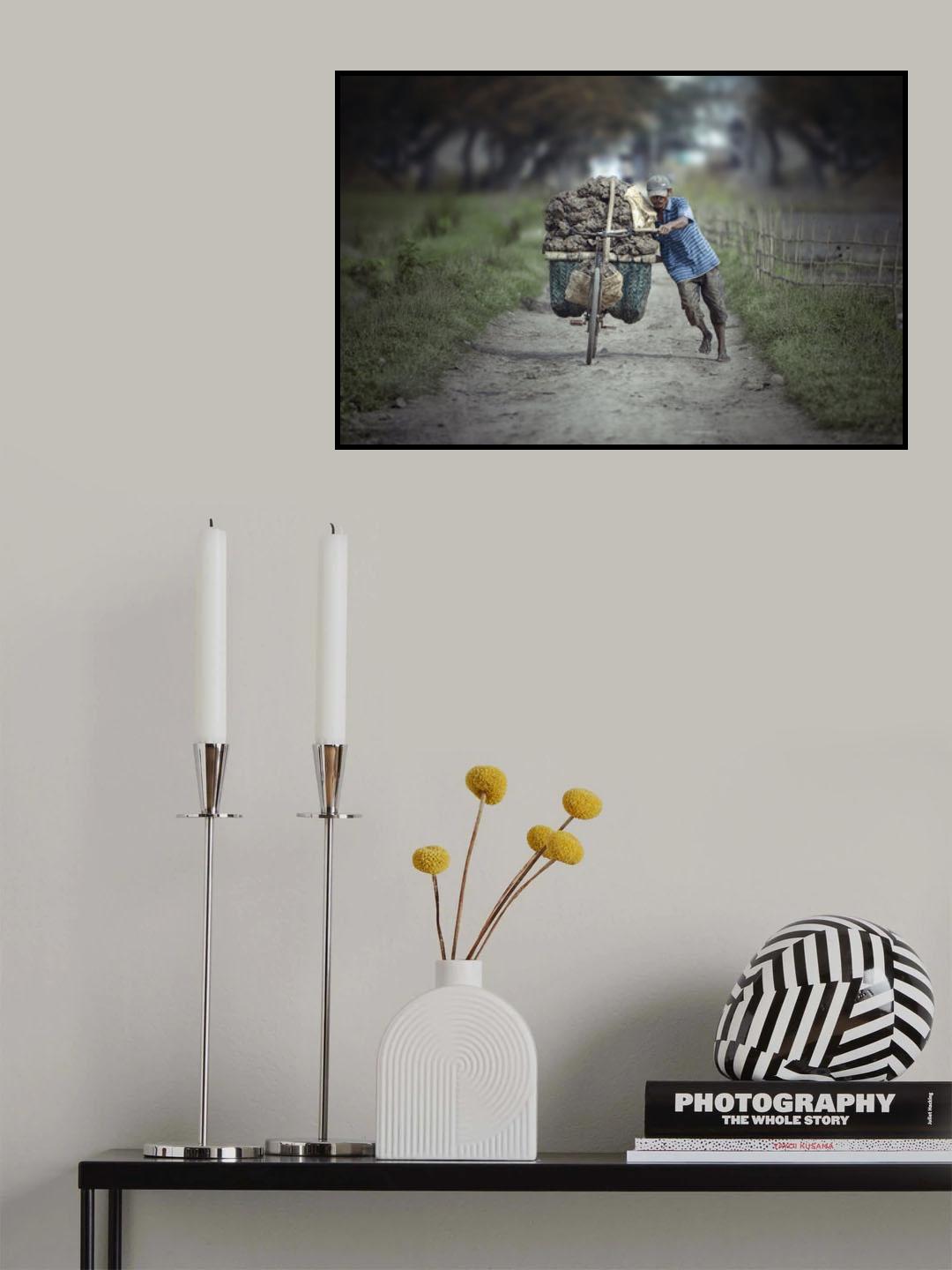 Old man Poster och Canvastavla