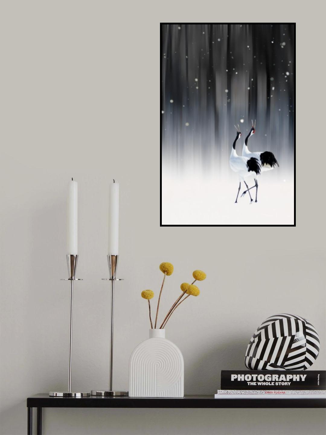 Happy New Year Poster och Canvastavla