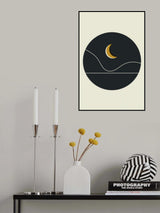 Minimal Mountains Series #1 Poster och Canvastavla