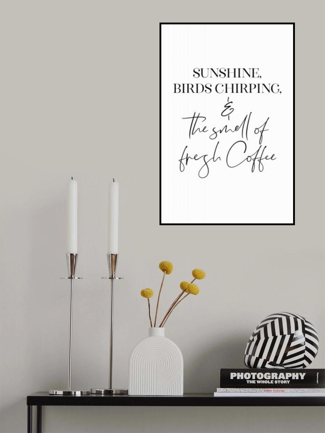 The perfect morning ritual Poster och Canvastavla