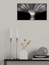 Daxing Airport Parabolic  Column Poster och Canvastavla