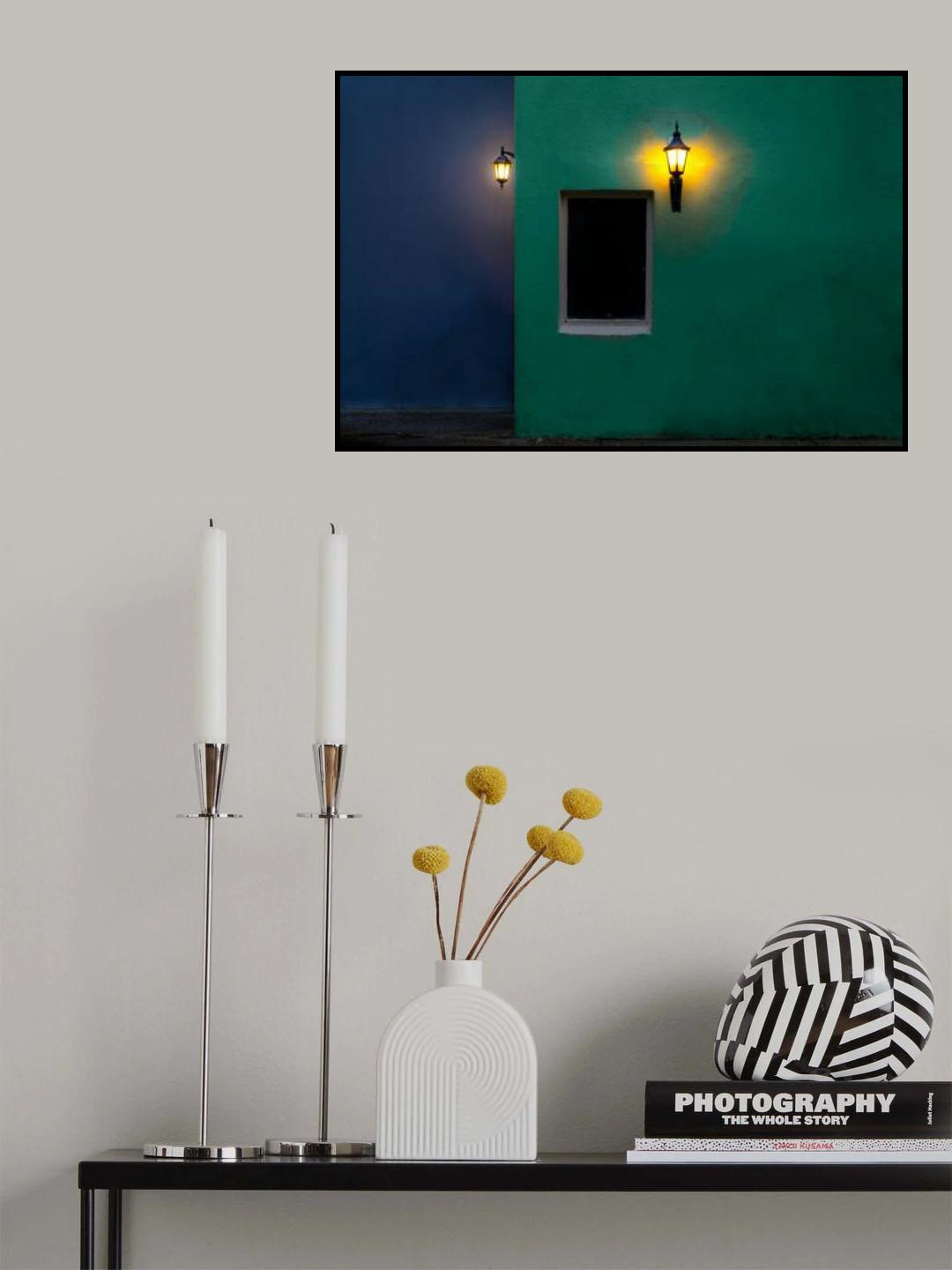 Backyard Poster och Canvastavla